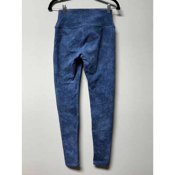 ALO High Waist Airbrush Legging in Denim Acid Wash, Sz S - Picture 5 of 9